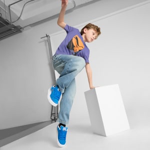 Sneakers Suede XL pour enfant et adolescent, PUMA Team Royal-PUMA White, extralarge